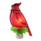 Northlight 5.5" Red Cardinal Bird Christmas Night Light